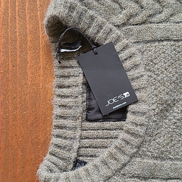 BNWT Joe's Jeans Cable Knit Sweater XL - Picture 2 of 4